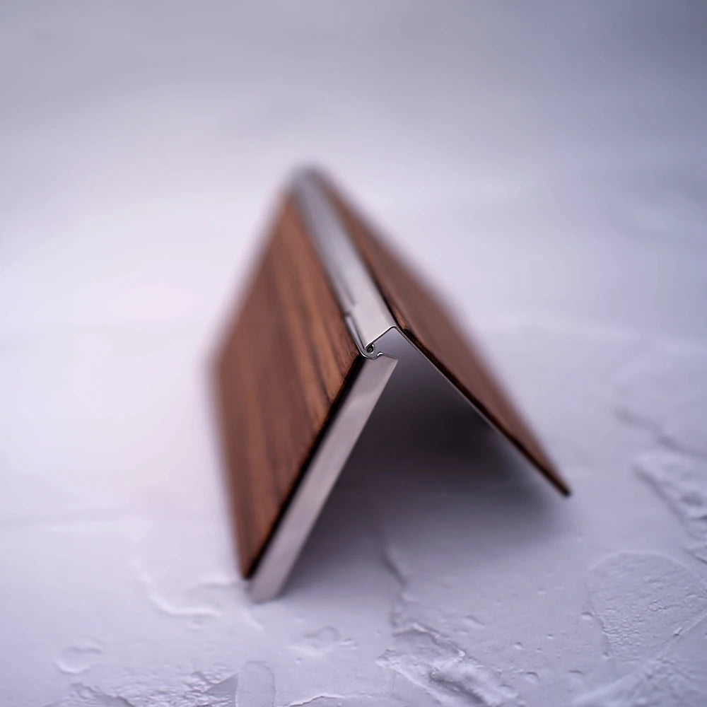 New Wood Function 24 Bits Card Case Business Card Holder Men Women Credit Passport Card Bag ID Passport Card Wallet CB001