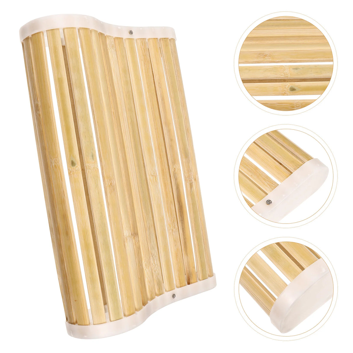 Bamboo Pillow Neck Cushion Steam Room Breathable Cervical Cooling Sweat Pillows Mat Bed Bath Hollow Bamboo Pillow Health Pillow
