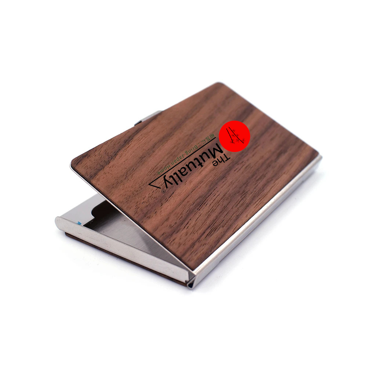 New Wood Function 24 Bits Card Case Business Card Holder Men Women Credit Passport Card Bag ID Passport Card Wallet CB001