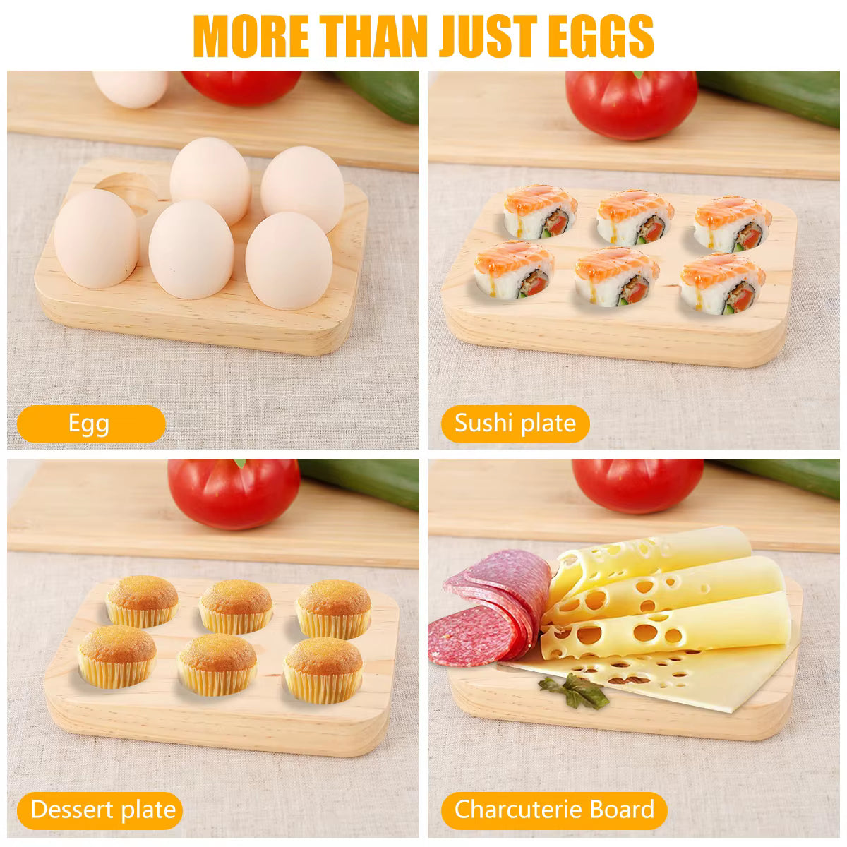 Egg Storage Box – 6-Cell Holder