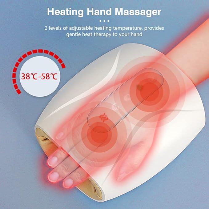 Hand Massager for Men Women Cordless Electric Hand Massage Machine