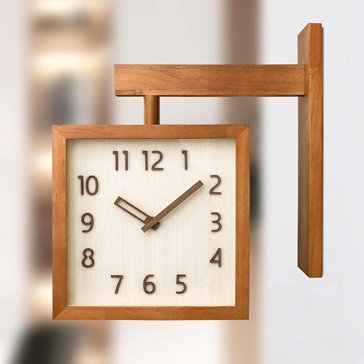 Corner Clock Wall