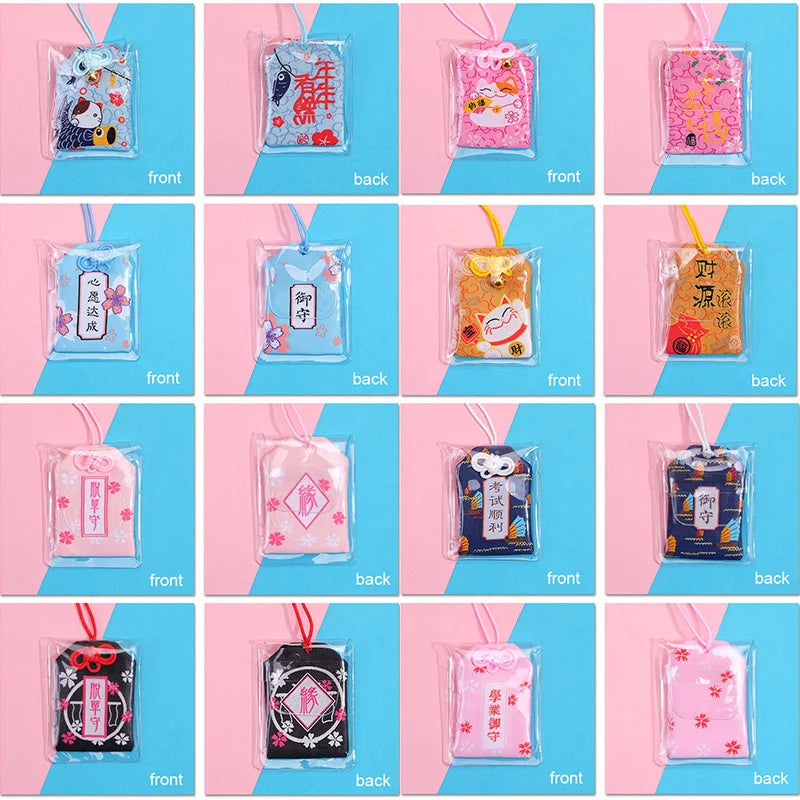 Japan Traditional Amulet Talisman Churinga Periapt Maneki Neko Lucky Cat Fat Plutus Cat Keychain Women Car Bag Pendent