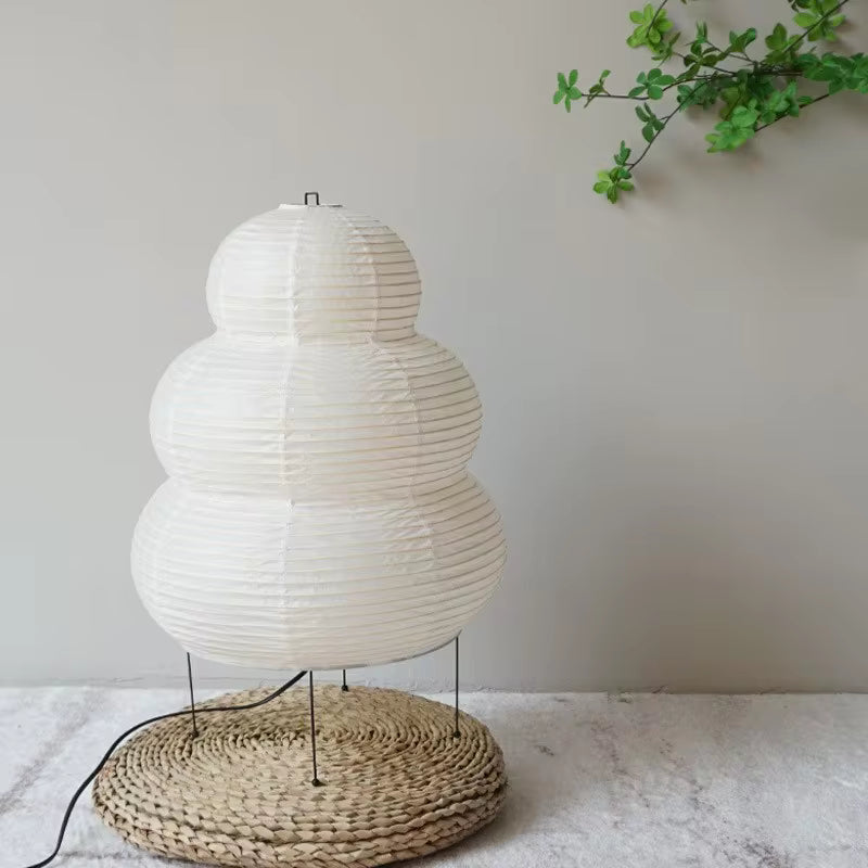 Japanese Wabi-Sabi Tripod Floor Lamp