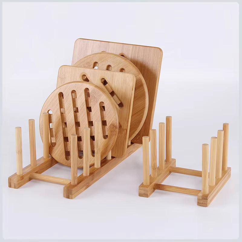 Kitchen Bamboo Drainer Rack