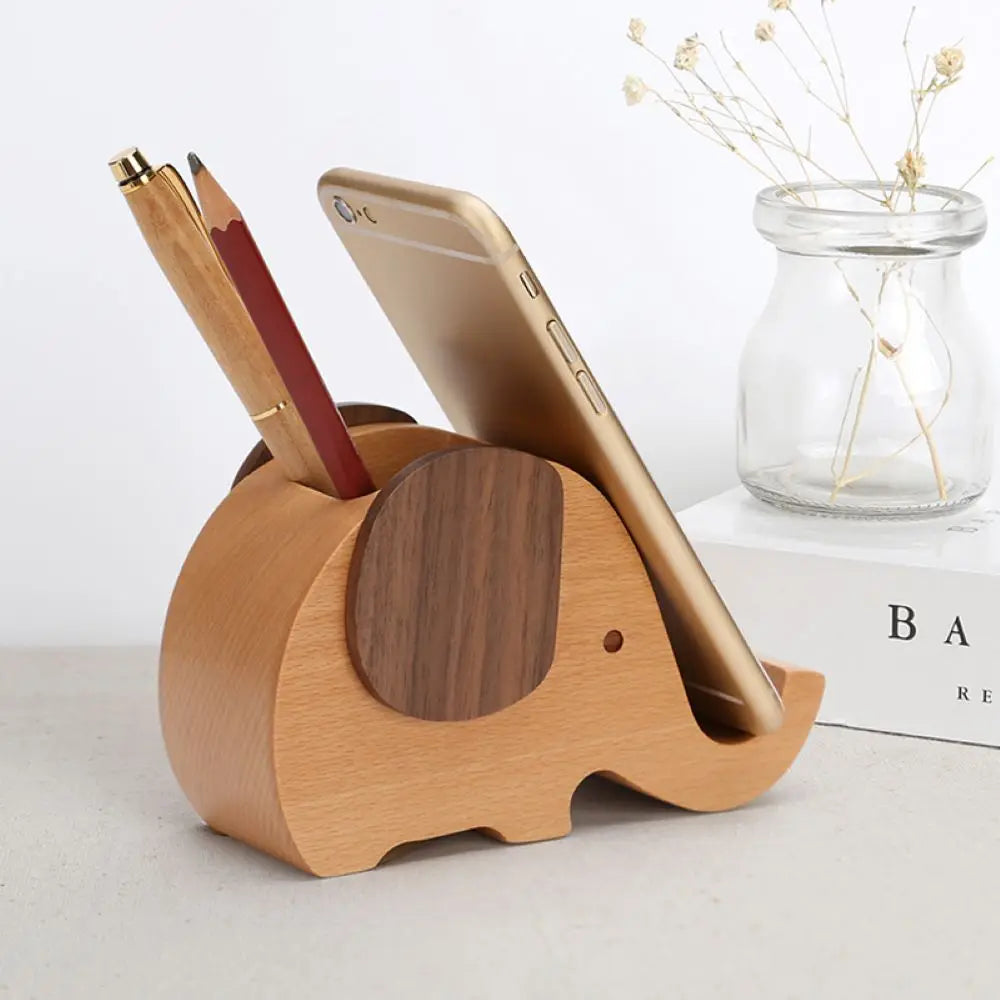 Elephant Phone and Pen Holder