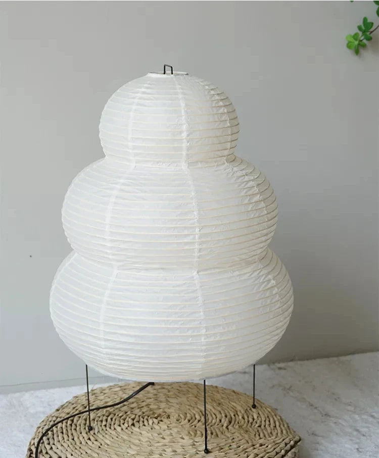 Japanese Wabi-Sabi Tripod Floor Lamp