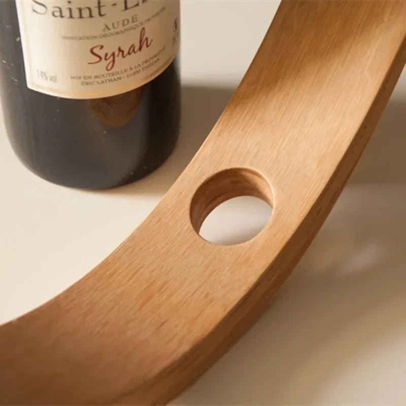 Wooden Wine Bottle Rack