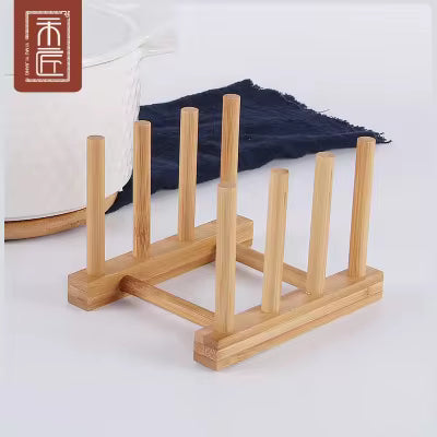 Kitchen Bamboo Drainer Rack