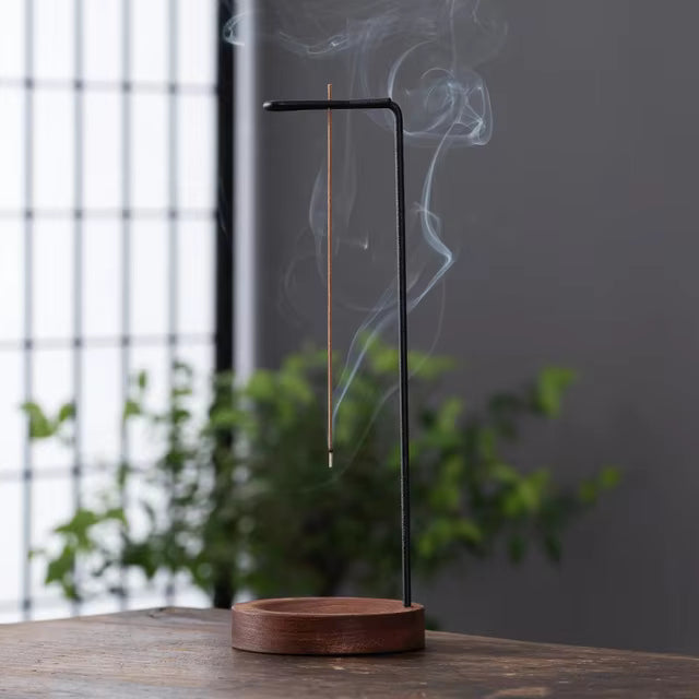 TranquilTurn Incense Holder – Upside Down Design with Ash Tray