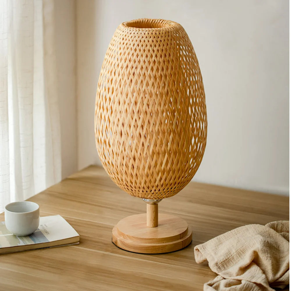 Rattan Table Lamp