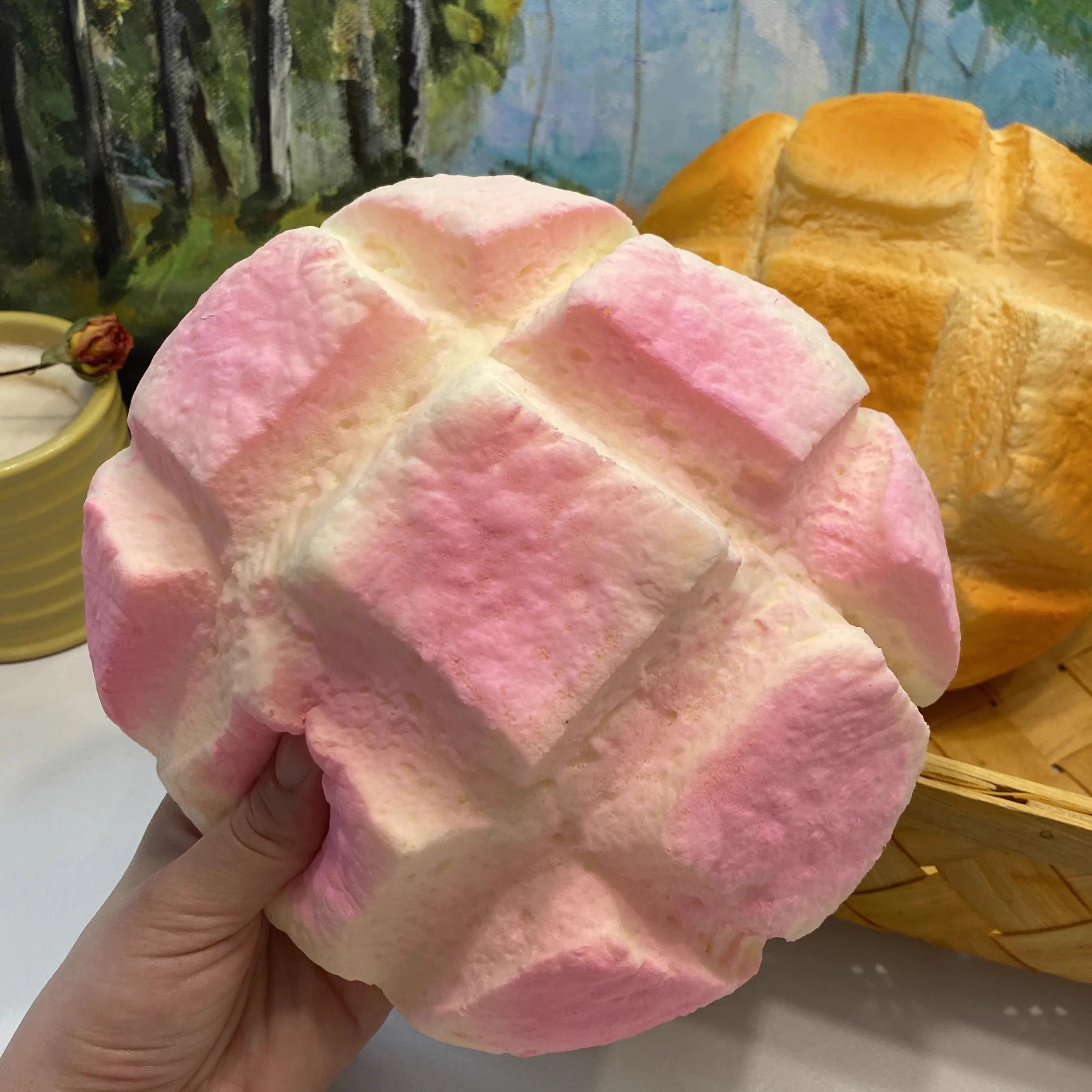 High Quality Slow Rising Squishy Bread Oversized Pineapple Bun Stress Relief Toy Prank Decoration Unique Birthday Gift