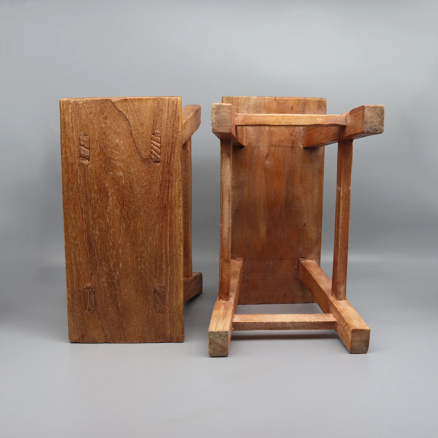 Newly Made Wooden Stool, Kids Chair, Solid Elm Wood