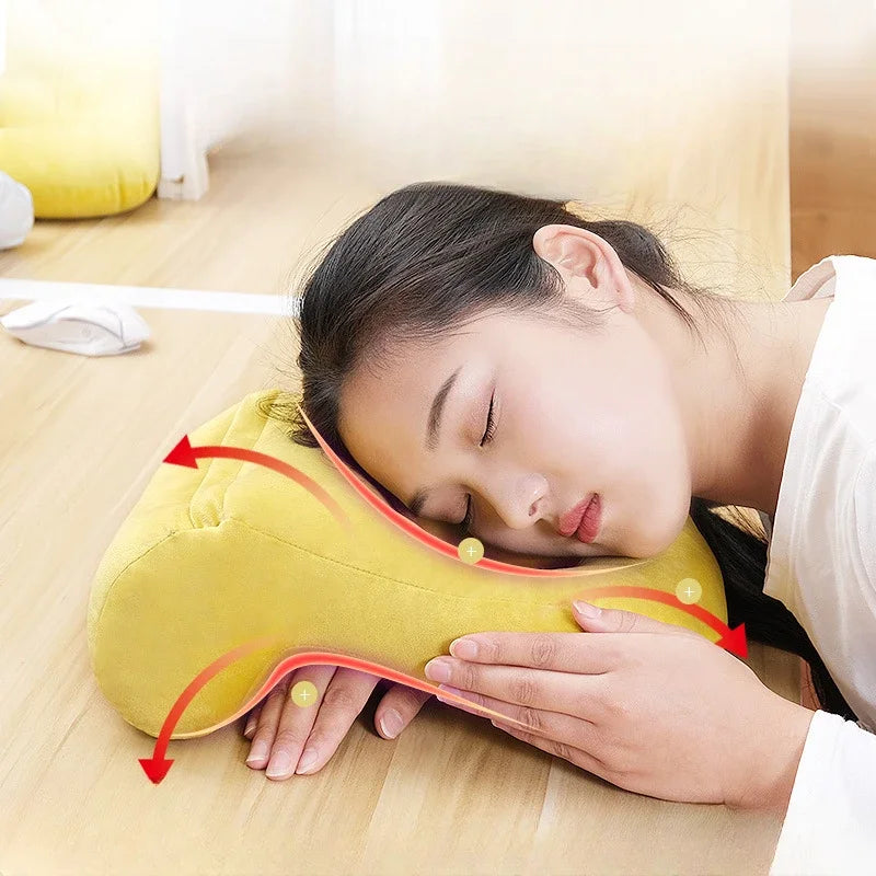 Comfortable Office Naps Pillows Neck Stretcher Multifunctional U-shaped Pillow for Back Cushion Head Arm Rest