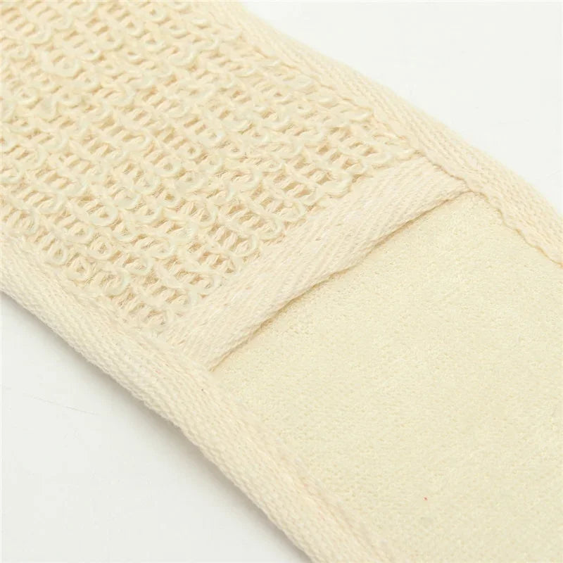 Natural Soft Exfoliating Loofah Bath Shower Unisex Massage Spa Scrubber Sponge Back Strap Body Skin Health Cleaning Tool