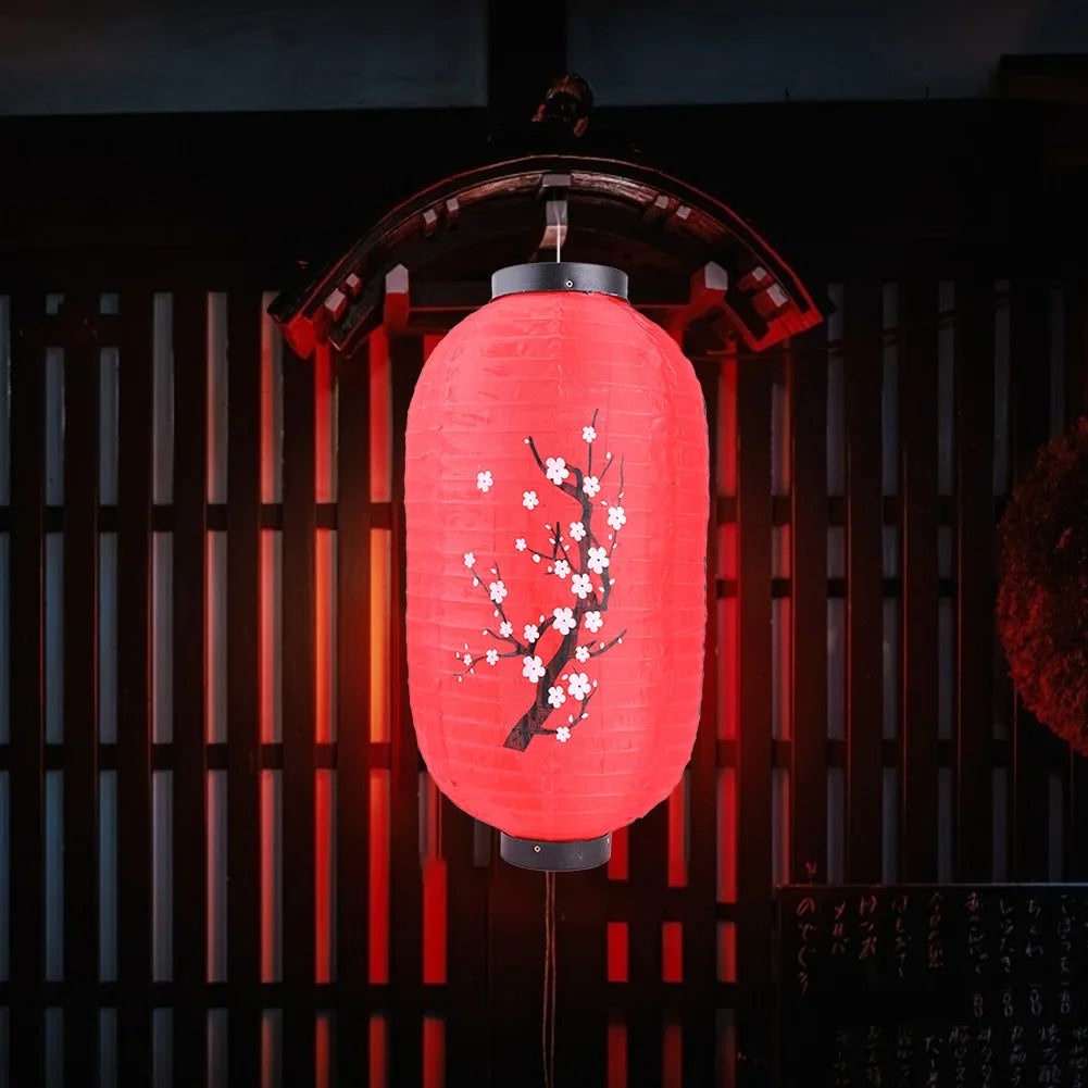 45cm Traditional Japanese Style Hanging Lantern Paper Lantern Plum Blossom Wedding Birthday Party Home Decoration Lampion Gifts