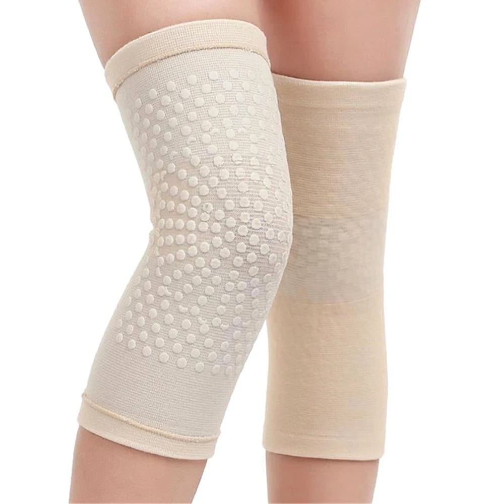 2PCS New Self Heating Knee Braces Sleeve Tourmaline Knee Support Far Infrared Keep Warm Knee Pads